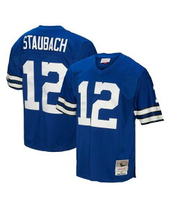 �~�b�`�F��&�l�X �����Y �g�b�v�X �V���c �g�[�� �W���[�W�[ Mitchell & Ness Men's Roger Staubach Navy Dallas Cowboys Big and Tall 1971 Legacy Retired Player Jersey Navy �l�C�r�[