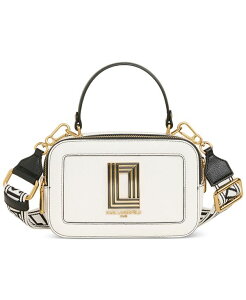�J�[�� ���K�[�t�F���h ���f�B�[�X �o�b�O KARLAGERFELD PARISimone Camera Small Crossbody Bag Winter White �z���C�g