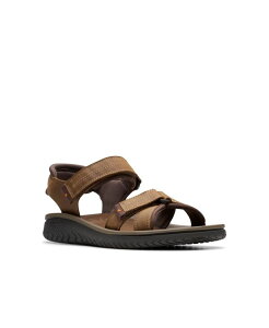 �N���[�N�X �����Y �V���[�Y �T���_�� Clarks Men's Collection Wesley Shore Sandals Beeswax leather
