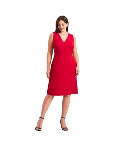�A�x�j���[ ���f�B�[�X �g�b�v�X �����s�[�X �m�[�X���[�u AVENUE Women's Cool Hand Sleeveless Dress Vivid red ���b�h