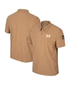 �R���V�A�� �����Y �g�b�v�X �|���V���c �W���[�W�[ Colosseumen's Khaki Michigan Wolverines OHT Military-Inspired Appreciation Cloud Jersey Desert Polo Shirt Khaki �J�[�L