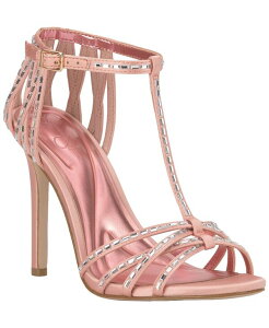 �W�F�V�J�V���v�\�� ���f�B�[�X �V���[�Y �T���_�� Jessica Simpson Women's Jivira Rhinestone Strappy Stiletto Sandals Cameo Pink Satin �s���N