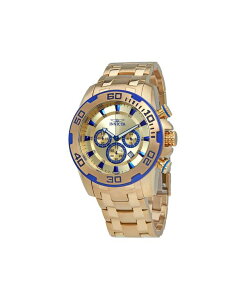 �C���r�N�^ �����Y �A�N�Z�T���[ �r���v Invicta Men's 22320 Pro Diver Quartz Chronograph Goldial Watch Gold �S�[���h