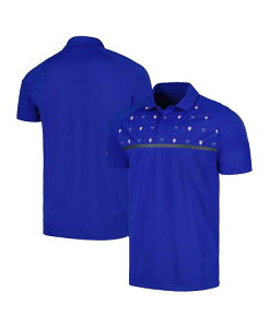 ���x���E�F�A �����Y �g�b�v�X �|���V���c LevelWear Men's Royal New York Metsector Batter Up Raglan Polo Shirt Royal