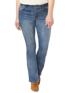 �f���N���V�[ ���f�B�[�X �{�g���X �f�j���p���c �u�[�c�J�b�g �u�[�c �W�[���Y Democracy Women's AbSolution High Rise Itty Bitty Bootcut Jeans Blue Artisanal �u���[