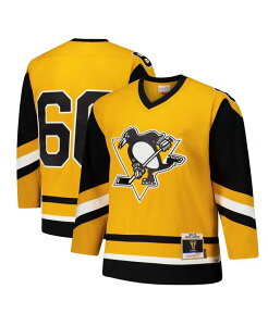 �~�b�`�F��&�l�X �����Y �g�b�v�X �V���c �W���[�W�[ Mitchell & Ness Men's Mario Lemieux Gold Pittsburgh Penguins 1984-85 Power Play Jersey Gold �S�[���h