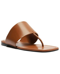 �V���b�c ���f�B�[�X �V���[�Y �T���_�� Schutz Women's Martha Square Toe Flat Sandals Miele