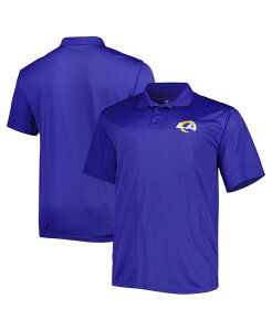 �t�@�i�e�B�N�X �����Y �g�b�v�X �|���V���c �g�[�� Fanatics Men's Royalos Angeles Rams Big and Tall Birdseye Polo Shirt Royal