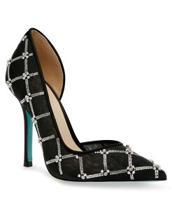 �x�b�c�B�W�����\�� ���f�B�[�X �V���[�Y �p���v�X Betsey Johnson Women's Cruze Rhinestonembellished Evening Pumps Black �u���b�N