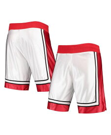 ミッチェル&ネス メンズ ボトムス ハーフパンツ・ショーツ ショートパンツ Mitchell & Ness Men's 1989-90 Men's Basketball White UNLV Rebels Authentic Throwback College Shorts White ホワイト