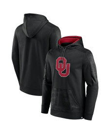 ファナティクス メンズ アウター パーカー・スウェット Fanatics Men's Black Oklahoma Sooners On The Ball Pullover Hoodie Black ブラック