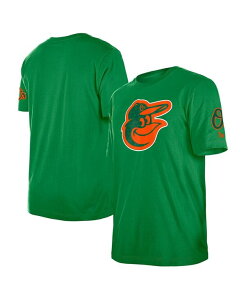 j[G Y gbvX TVc New Era Men's Kelly Green Baltimore Oriolest. Patrick's Day Shamrock Fill T-Shirt Kelly Green O[