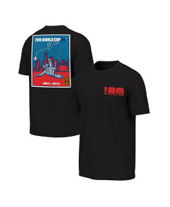 �A�E�^�[�X�^�b�t �����Y �g�b�v�X T�V���c �O���t�B�b�N Outerstuff Men's Black 2026 FIFA World Cup Dallas Host City Poster Graphic T-Shirt Black �u���b�N
