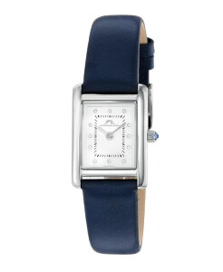 �|���T�����u�����[ ���f�B�[�X �A�N�Z�T���[ �r���v ���U�[ Porsamo Bleu Women's Karolina Genuine Leather Band Watch 1081BKAL Blue �u���[
