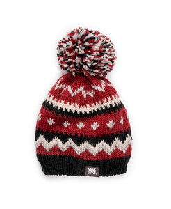 ���N���N�X ���f�B�[�X �A�N�Z�T���[ �X�q �j�b�g MUK LUKS Women's Cuff Knit Beanie Candy Apple One Size Candy apple