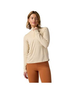 �o�b�N�J���g���[ ���f�B�[�X �g�b�v�X �V���c Backcountry Women's Destination 1/4-Zipullover Long Sleeve Performance Tops Fog