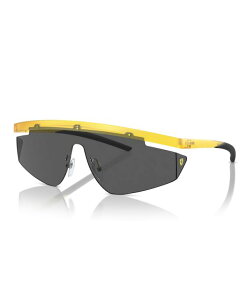 �X�N�[�f���A �t�F���[�� ���f�B�[�X �A�N�Z�T���[ �T���O���X�E�A�C�E�F�A Scuderia Ferrari Unisex Sunglasses FZ6001 Opal Matte Yellow �C�G���[