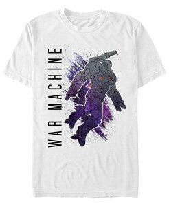 �t�B�t�X�T�� �����Y �g�b�v�X T�V���c Fifth Sun Marvel Men's Avengers Infinity War Galaxy Painted The War Machine Short Sleeve T-Shirt White �z���C�g