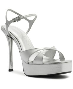 �V���b�c ���f�B�[�X �V���[�Y �T���_�� �}�L�V �q�[�� Schutz Women's Maxine Stiletto Heel Dressandalsilver �V���o�[