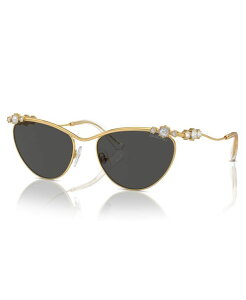 �X�����t�X�L�[ ���f�B�[�X �A�N�Z�T���[ �T���O���X�E�A�C�E�F�A Swarovski Women'sunglassesK7017 Gold �S�[���h