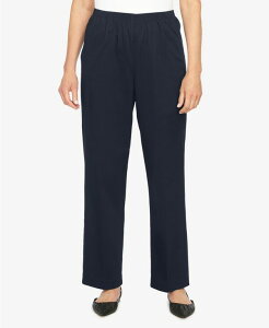 �A���t���b�h �_�i�[ ���f�B�[�X �{�g���X �J�W���A���p���c �v�` Alfredunner Petite Mid-Rise Casual Pants Navy �l�C�r�[