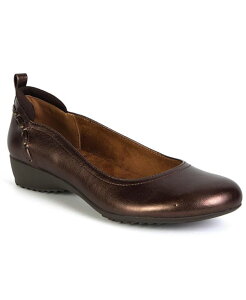 �W���C�r�[���[ ���f�B�[�X �V���[�Y �p���v�X JBU Women's Vivian Round Toe Flats Bronze
