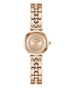 �Q�X ���f�B�[�X �A�N�Z�T���[ �r���v GUESS Women's Rose Gold-Tone Analog Watch 26mm Rose Gold �S�[���h