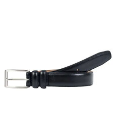 ドッカーズ メンズ ベルト アクセサリー Leather Dress Men's Belt with Double Belt Loop Black