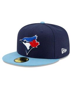 �j���[�G�� �����Y �A�N�Z�T���[ �X�q New Era Men's Navy Toronto Blue Jays Alternate 4 Authenticollection-Field 59FIFTY Fitted Hat Navy �l�C�r�[