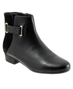 �g���b�^�[�Y ���f�B�[�X �V���[�Y �u�[�c�E���C���u�[�c Trotters Maxwell Boot Black/black suede �u���b�N