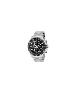 �C���r�N�^ �����Y �A�N�Z�T���[ �r���v Invicta Men's 37146 Specialty Quartz Chronograph Black Dial Watch Silver �V���o�[