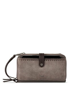 �U�T�b�N ���f�B�[�X �A�N�Z�T���[ PC�E���o�C���M�A�P�[�X ���U�[ The Sak Iris Leather Smartphone Convertible Crossbody Wallet Mushroom Suede