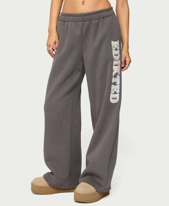 �A�f�B�N�e�b�h ���f�B�[�X �{�g���X �J�W���A���p���c �X�E�F�b�g�p���c Edikted Women's Mili Sweatpants Gray �O���[