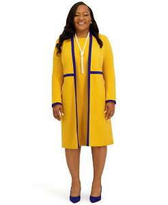 �J�X�p�[�� ���f�B�[�X �A�E�^�[ �W���P�b�g�E�u���]�� �v���X�T�C�Y Kasper Women's Framed Waist Seam Open Topper Jacket Regular & Plus Gold �S�[���h