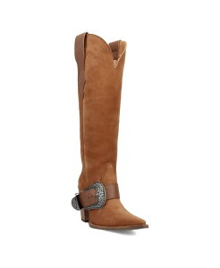 �f�B���S ���f�B�[�X �V���[�Y �u�[�c�E���C���u�[�c �|���G�X�e�� �X�G�[�h Dingo Women'shoe Designed With Suede/Polyester (Yeehottie) - Boots Camel �L������