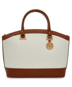 �A���N���C�� ���f�B�[�X �o�b�O Anne Klein Women's New Recruits Dome Satchel White Multi �z���C�g