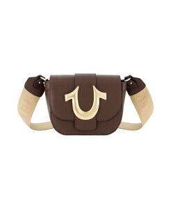 �g�D���[�����W���� ���f�B�[�X �o�b�O �~�j True Religion Women's Mini Flap Crossbody Bag Brown �u���E��