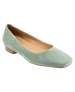 �g���b�^�[�Y ���f�B�[�X �V���[�Y �p���v�X Trotters Honor Flat Seafoam green �O���[��