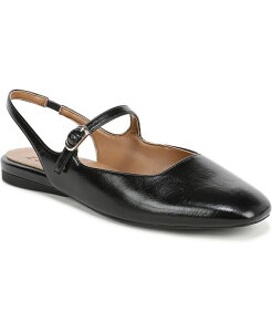 �i�`�����C�U�[ ���f�B�[�X �V���[�Y �p���v�X Naturalizer Women's Anikka Mary Jane Flats Black Faux Leather �u���b�N