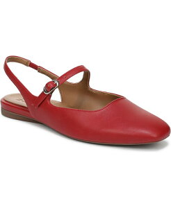 �i�`�����C�U�[ ���f�B�[�X �V���[�Y �p���v�X Naturalizer Women's Anikka Mary Jane Flats Red Faux Leather ���b�h
