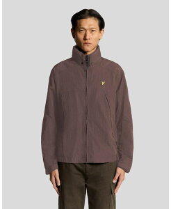 ���C���A���h�X�R�b�g �����Y �A�E�^�[ �W���P�b�g�E�u���]�� Lyle & Scott Men's Long Sleeve Fold Away Hood Jacket Espresso
