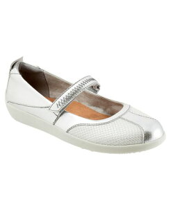 �\�t�g�E�H�[�N ���f�B�[�X �V���[�Y �p���v�X SoftWalk Dayton Flat Silver �V���o�[