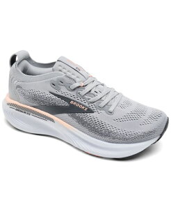 �u���b�N�X ���f�B�[�X �V���[�Y �X�j�[�J�[ Brooks Women's Adrenaline GTS 25 Running Sneakers from Finish Line Gray Pearl Coral �p�[��