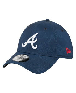 �j���[�G�� �����Y �A�N�Z�T���[ �X�q New Era Men's Navy Atlanta Braves Tonal Camo 39THIRTY Flex Hat Navy �l�C�r�[