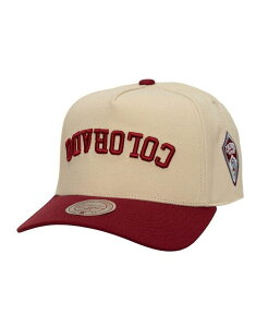 �~�b�`�F��&�l�X �����Y �A�N�Z�T���[ �X�q �_�E�� Mitchell & Ness Men's Cream/Burgundy Colorado Rapids Upside Down Pro Pinch Snapback Hat Cream Burgundy �N���[��