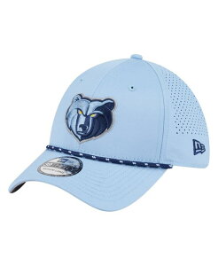 �j���[�G�� �����Y �A�N�Z�T���[ �X�q New Era Men's Light Blue Memphis Grizzlies Featherweight Poly Rope Flex 39Thirty Hat Light Blue �u���[