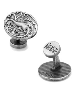 �J�t�����N�X �����Y �A�N�Z�T���[ �J�t�X�{�^�� Cufflinks Inc. Targaryen Three Headedragon Sigil Cufflinksilver �V���o�[