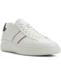 �A���h �����Y �V���[�Y �X�j�[�J�[ ���[�X ALDO Men's Paxon Synthetic Lace-Up Sneakers White �z���C�g