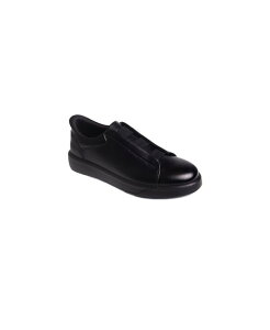 �}�[�N�W���Z�t�j���[���[�N �����Y �V���[�Y �X���b�|���E���[�t�@�[ �X�j�[�J�[ Marc Joseph New York Men's Allen St Hands-Free Slip On Technology Lightweight Sneakers Black napa leather/black �u���b�N