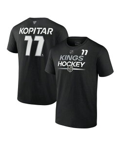 �t�@�i�e�B�N�X �����Y �g�b�v�X T�V���c Fanatics Men's Anze Kopitar Black Los Angeles Kings Authentic Pro Prime Name and Number T-shirt Black �u���b�N